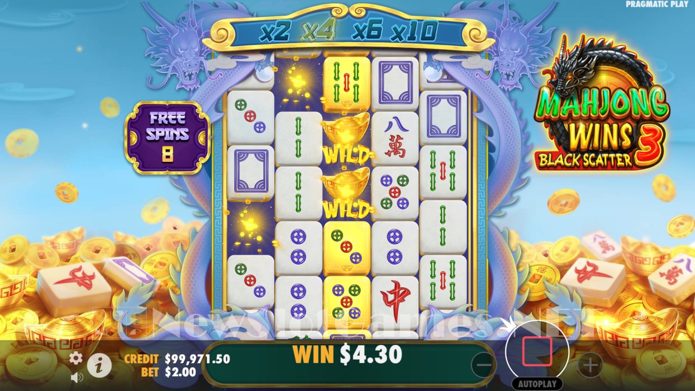 Mahjong Wins 3 - Black Scatter Slot Slot Image in Demo - pic. 13