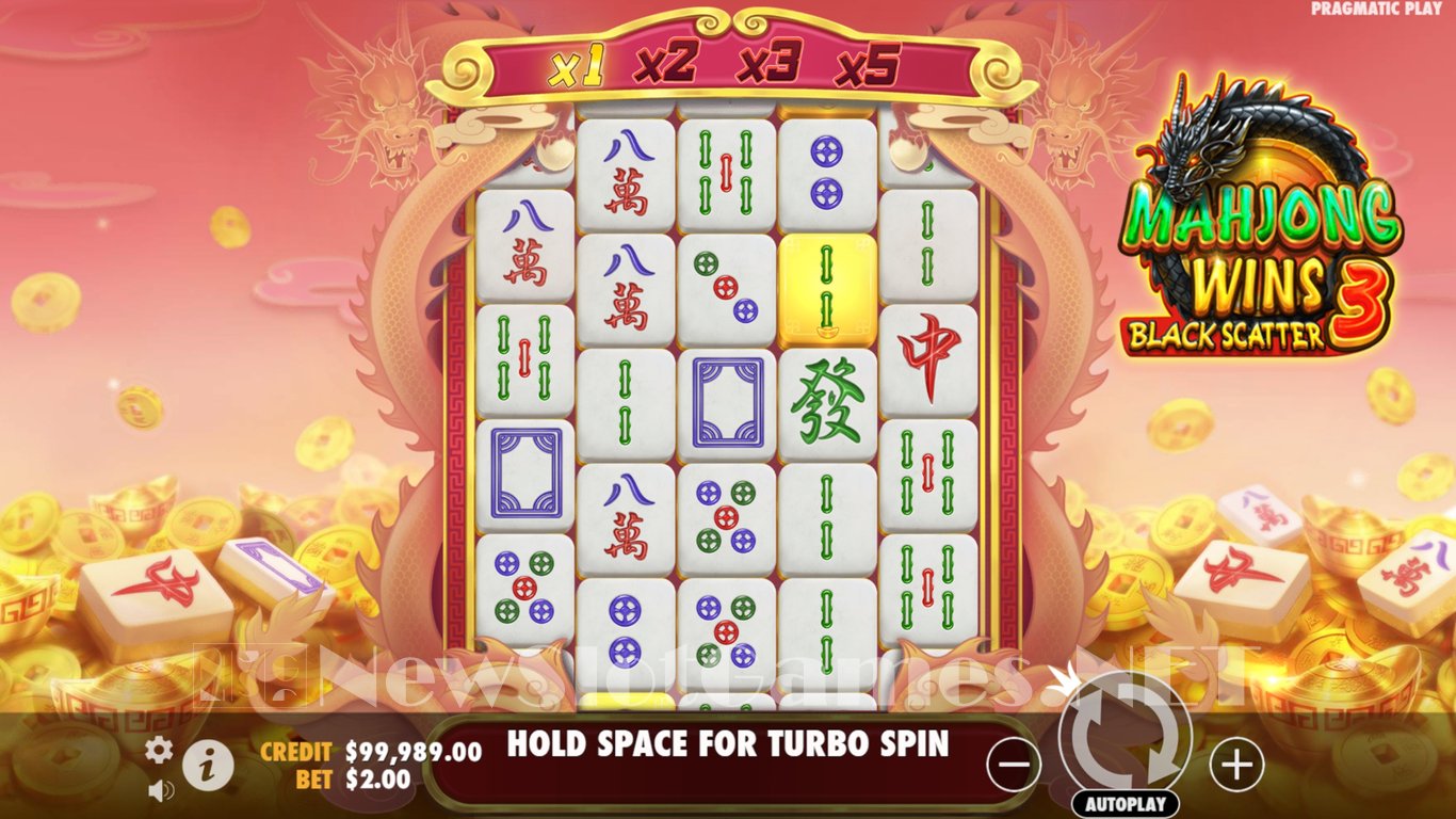 Mahjong Wins 3 - Black Scatter Slot Slot Image in Demo - pic. 7
