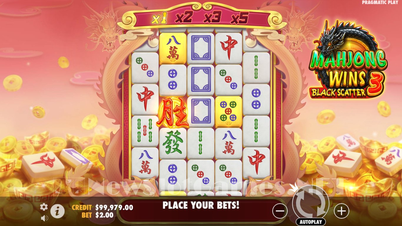 Mahjong Wins 3 - Black Scatter Slot Slot Image in Demo - pic. 8