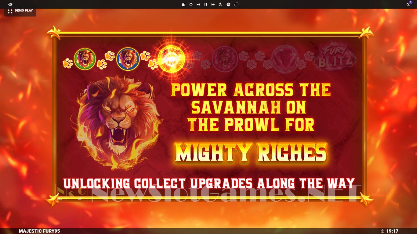Majestic Fury Megaways Slot Demo Image