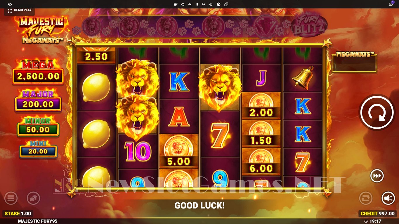 Majestic Fury Megaways Slot Slot Image in Demo - pic. 3