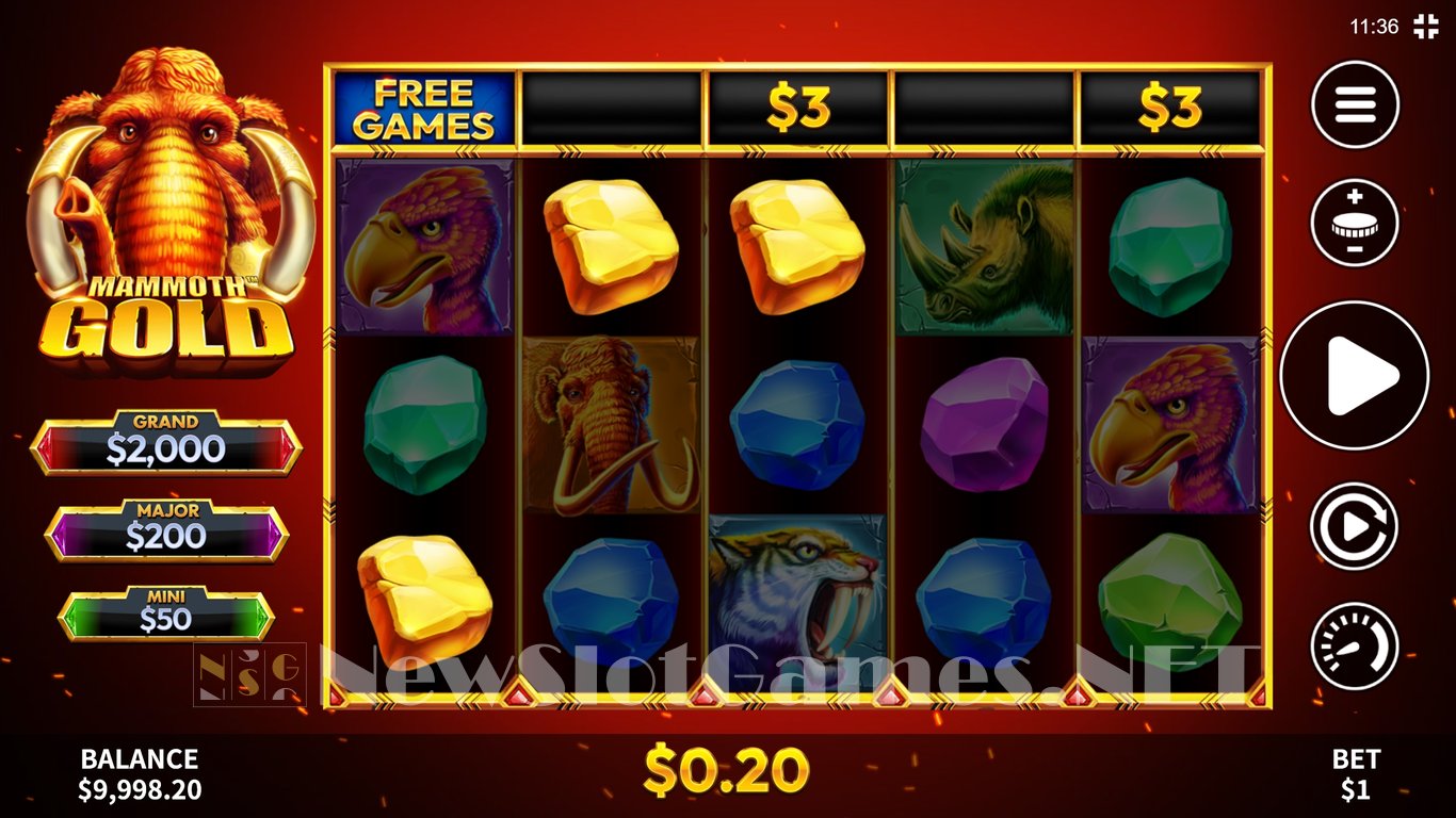 Mammoth Gold Slot Slot Image in Demo - pic. 4