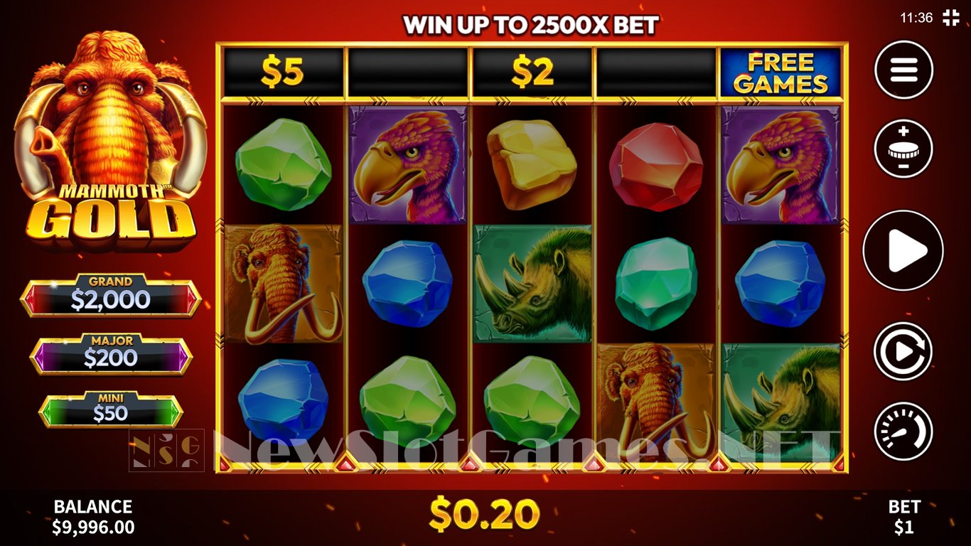 Mammoth Gold Slot Slot Image in Demo - pic. 6