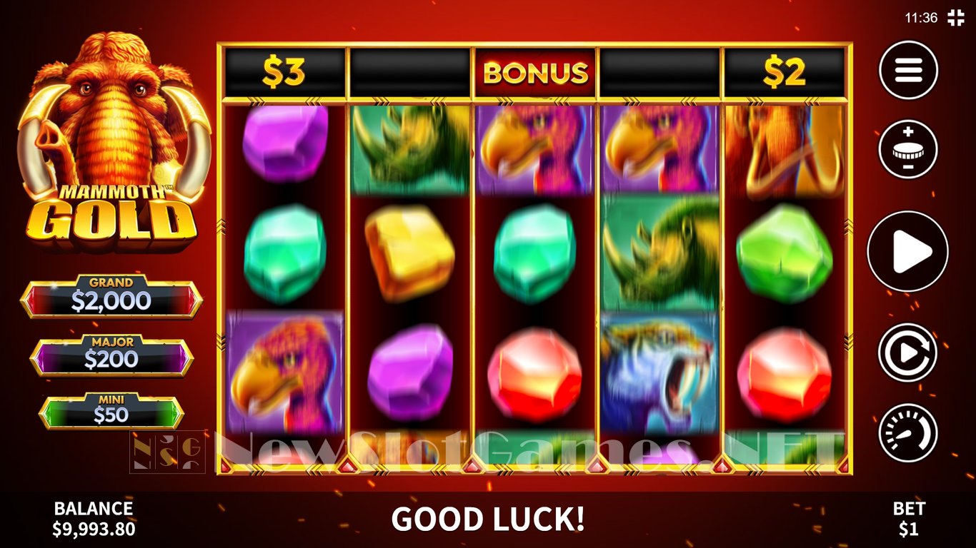 Mammoth Gold Slot Slot Image in Demo - pic. 7