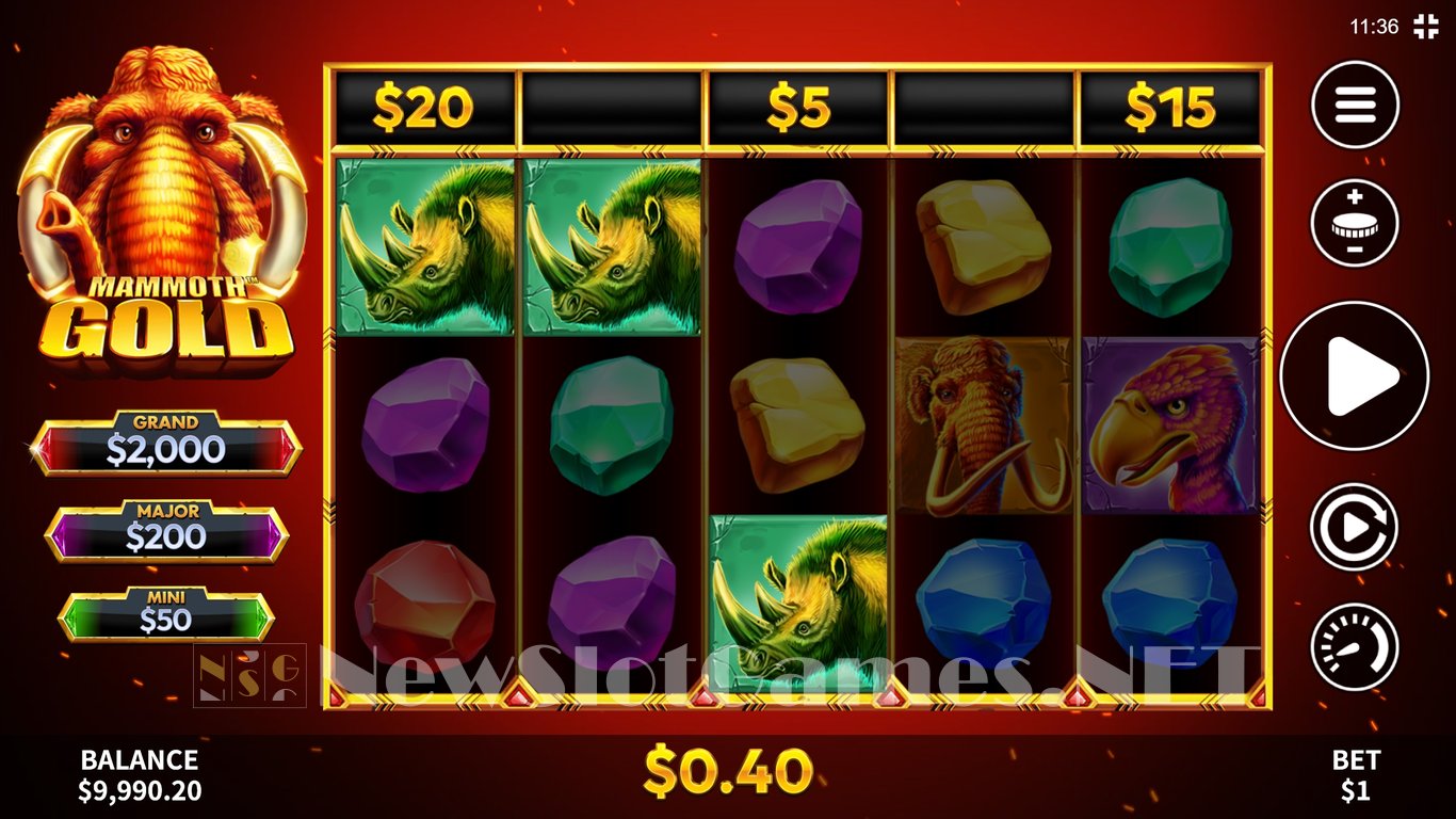 Mammoth Gold Slot Slot Image in Demo - pic. 8
