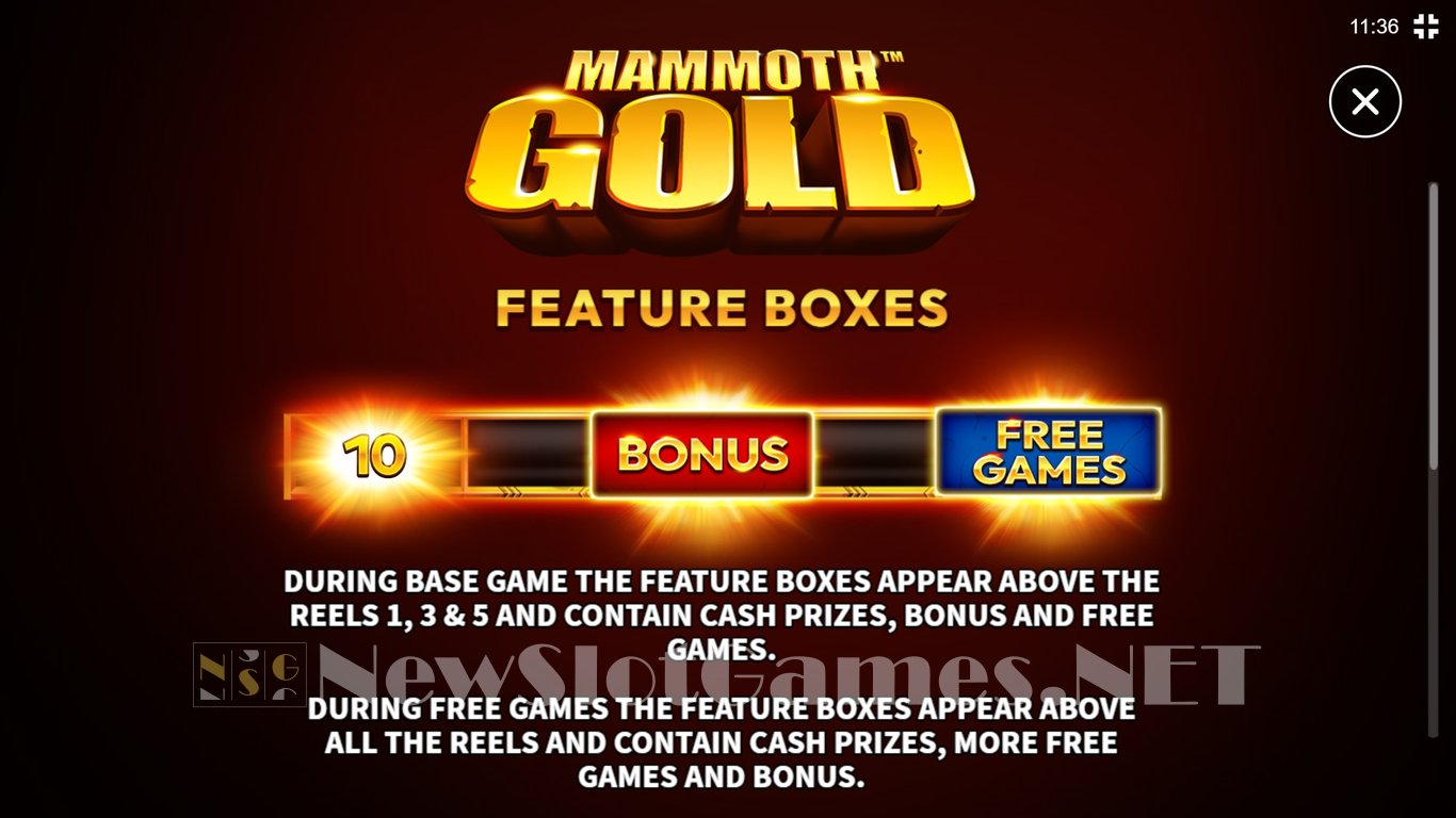 Mammoth Gold Slot Slot Image in Demo - pic. 9