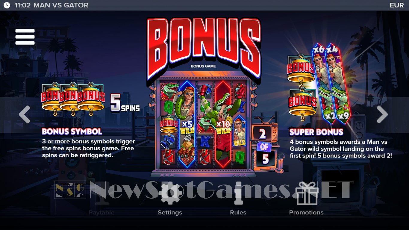 Man vs Gator Slot Slot Image in Demo - pic. 10