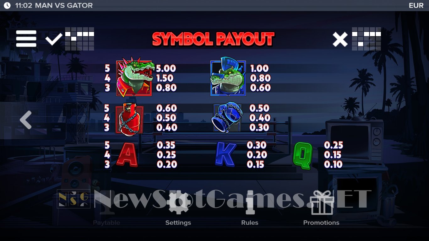 Man vs Gator Slot Slot Image in Demo - pic. 11