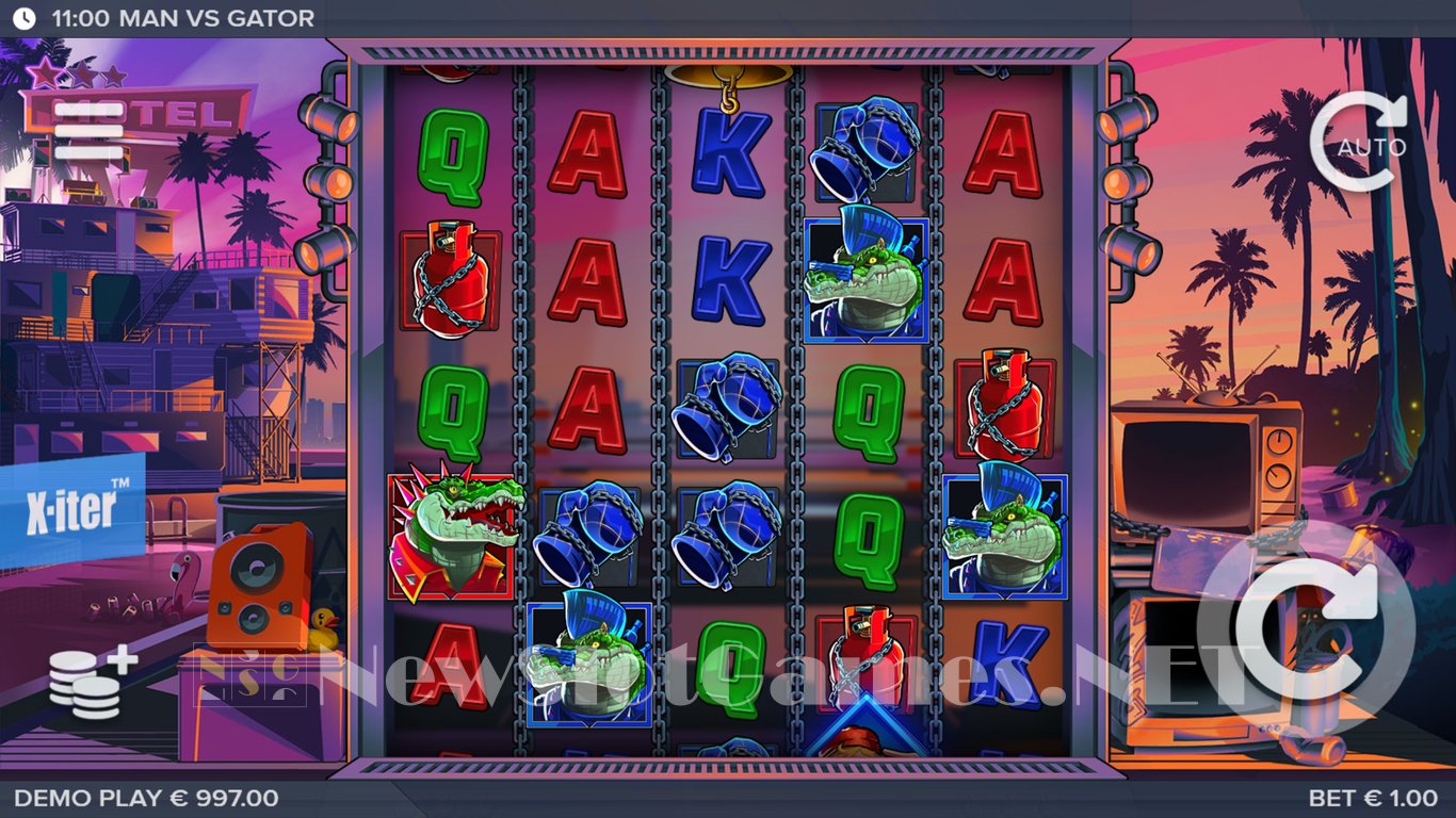 Man vs Gator Slot Slot Image in Demo - pic. 2