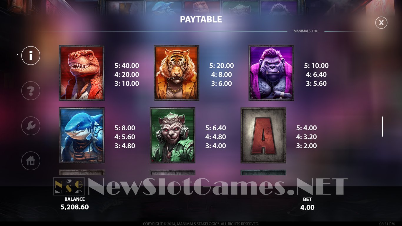 Manimals Slot Slot Image in Demo - pic. 11