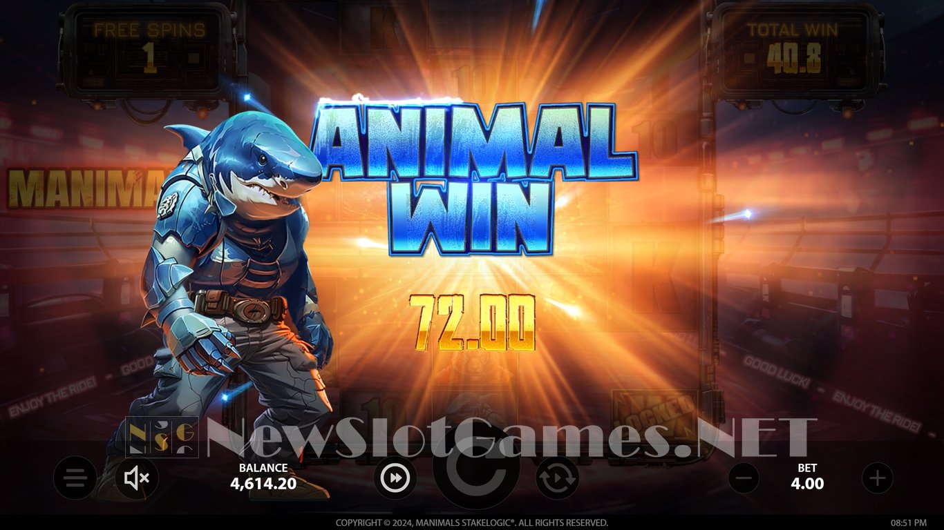Manimals Slot Slot Image in Demo - pic. 7