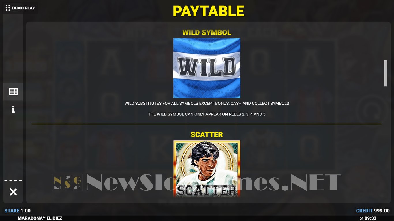 Maradona El Diez Slot Slot Image in Demo - pic. 10