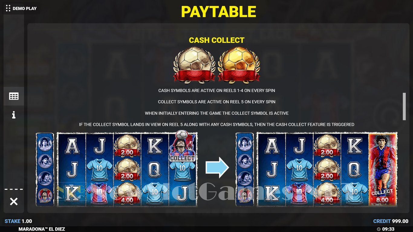 Maradona El Diez Slot Slot Image in Demo - pic. 11