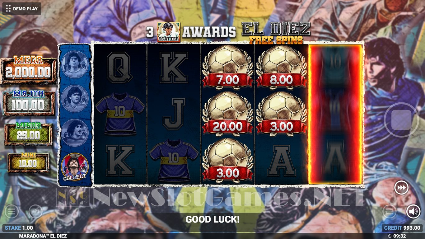 Maradona El Diez Slot Slot Image in Demo - pic. 4