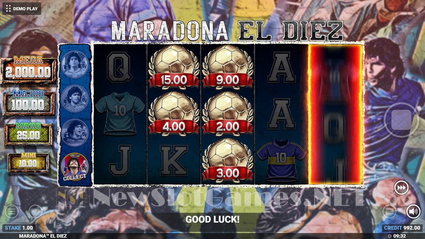 Maradona El Diez Slot Slot Image in Demo - pic. 5