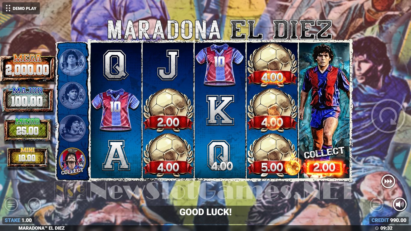 Maradona El Diez Slot Slot Image in Demo - pic. 6