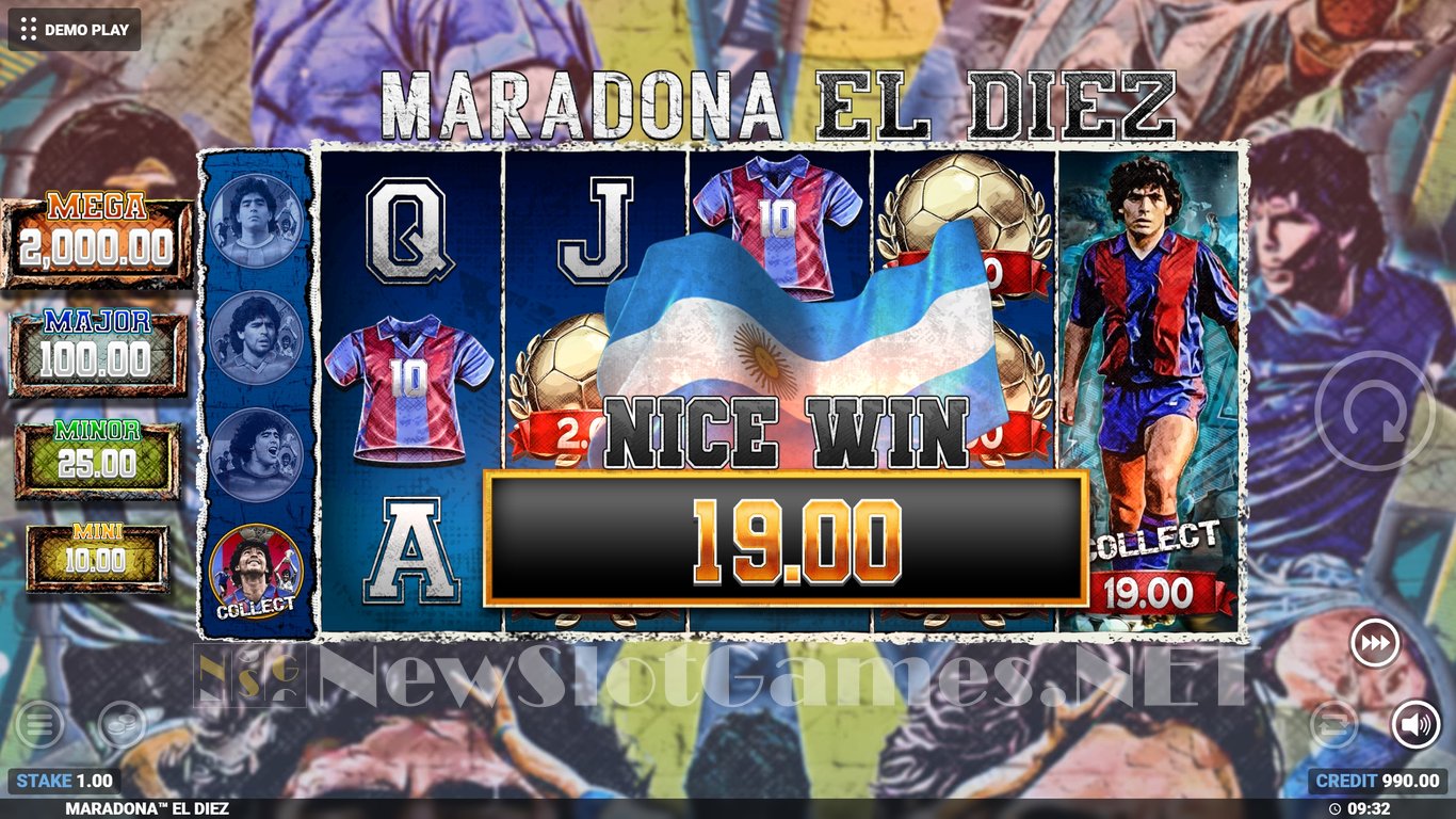Maradona El Diez Slot Slot Image in Demo - pic. 7