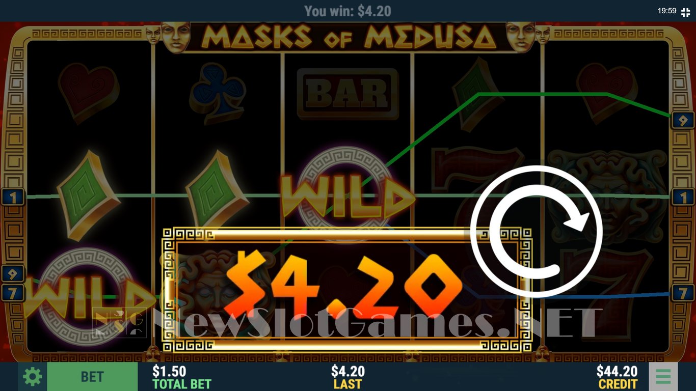 Masks of Medusa Slot Slot Image in Demo - pic. 4