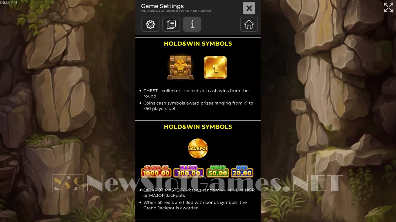 Max Gold Exploring the Unknown Slot Slot Image in Demo - pic. 10