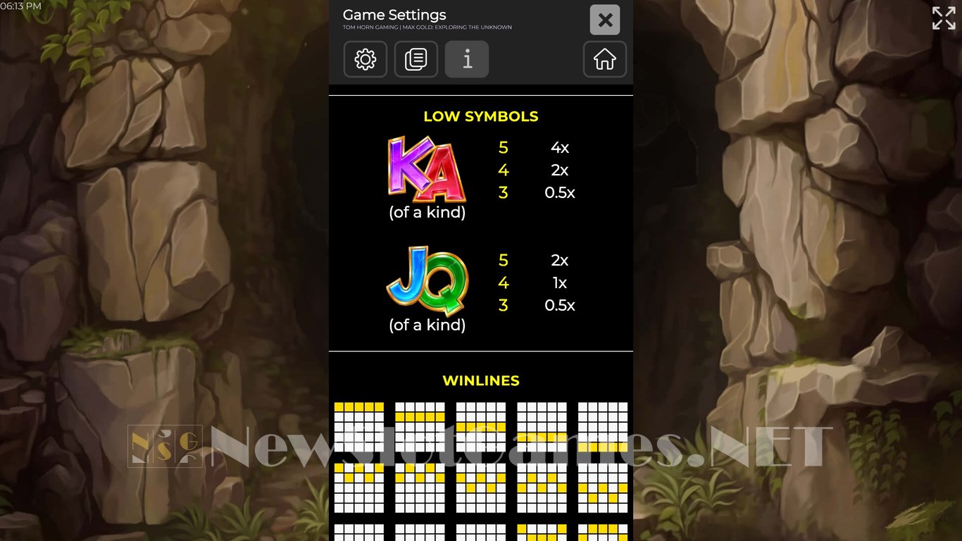 Max Gold Exploring the Unknown Slot Slot Image in Demo - pic. 12