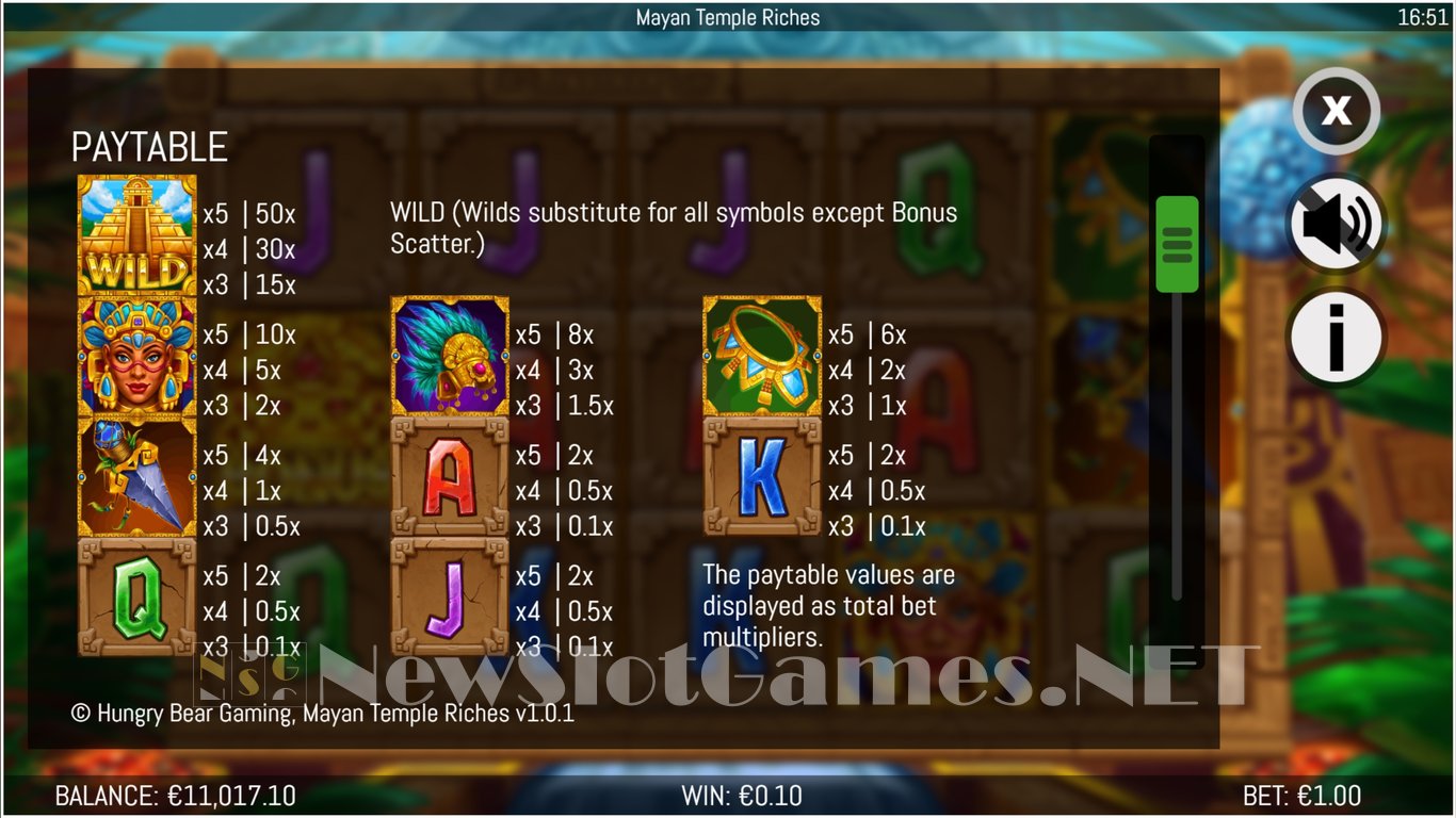 Mayan Temple Riches Slot Slot Image in Demo - pic. 7