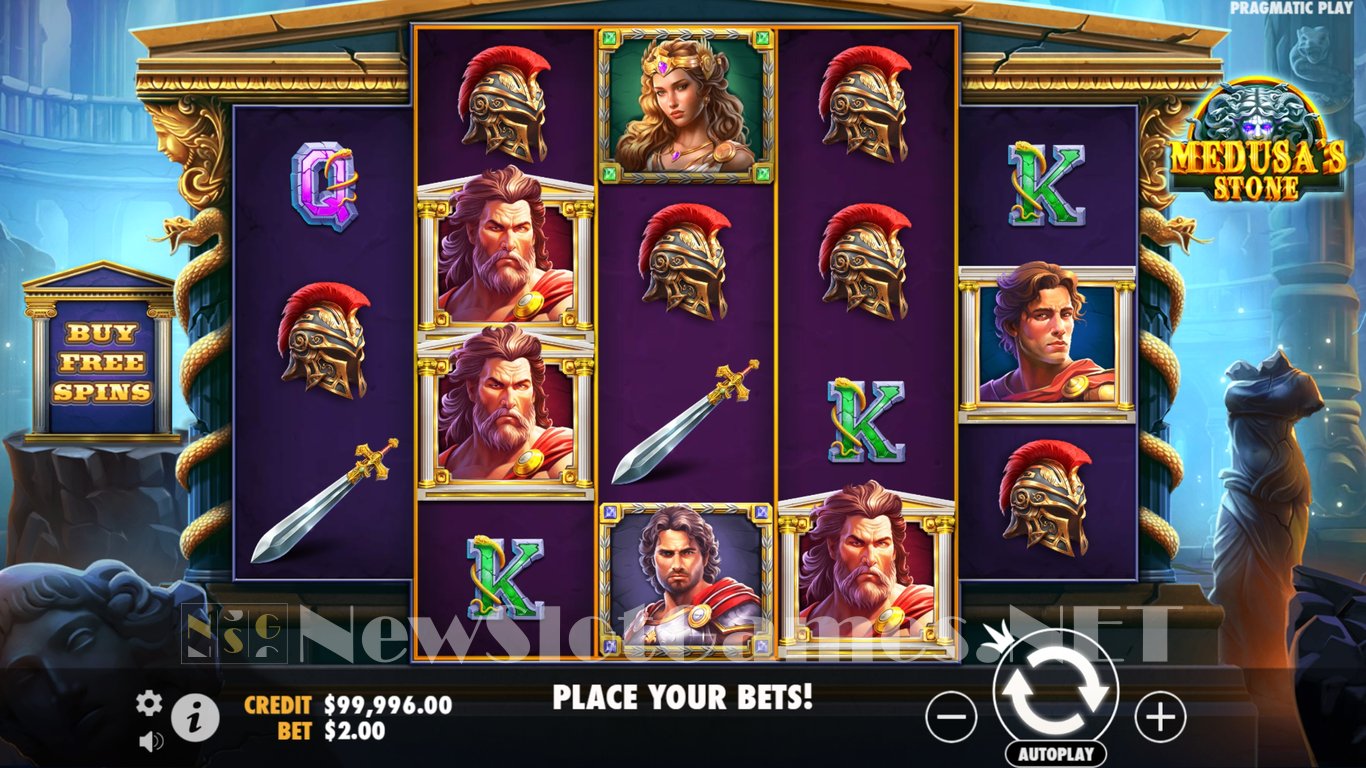 Medusas Stone Slot Demo Image