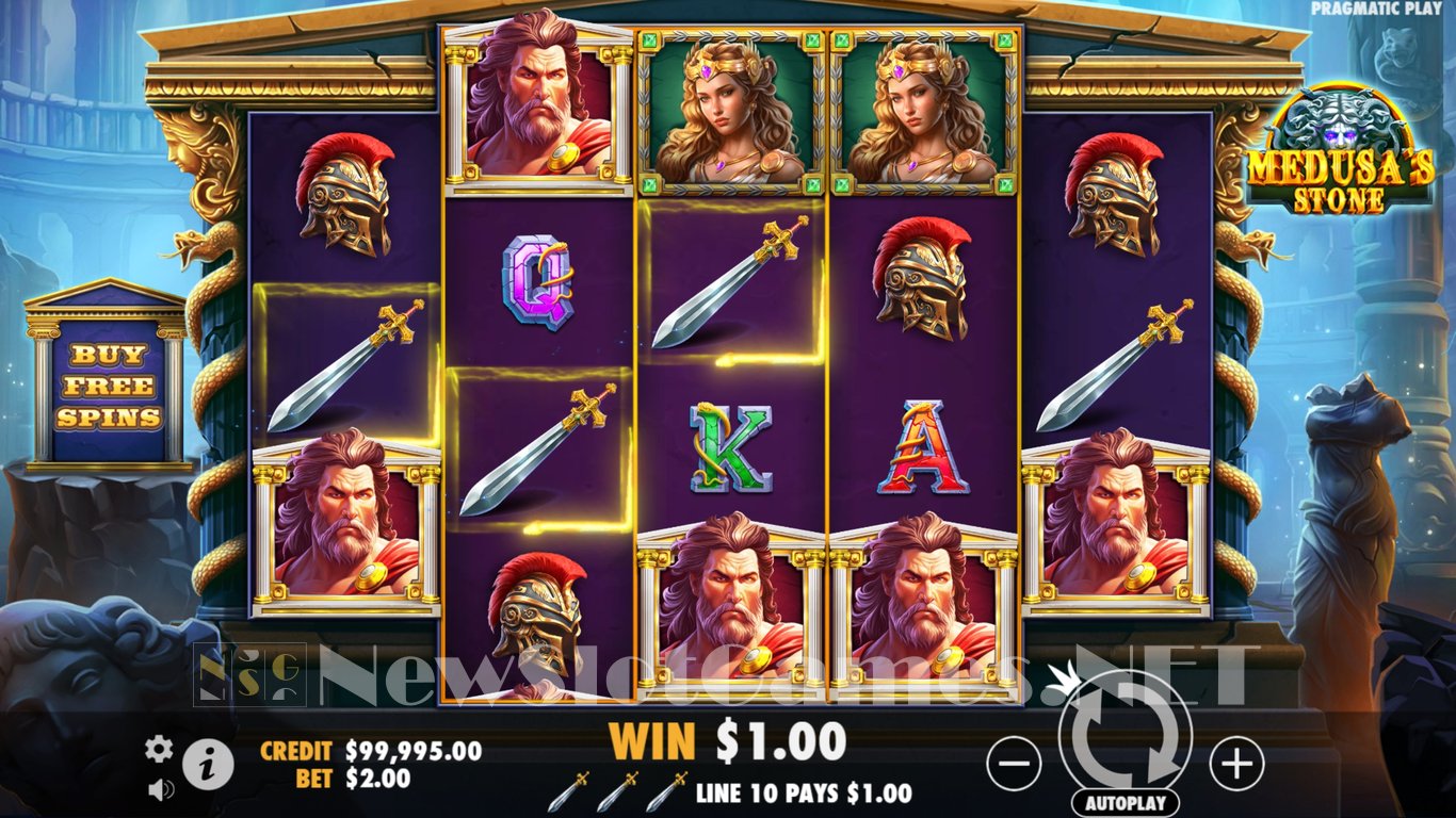 Medusas Stone Slot Slot Image in Demo - pic. 2