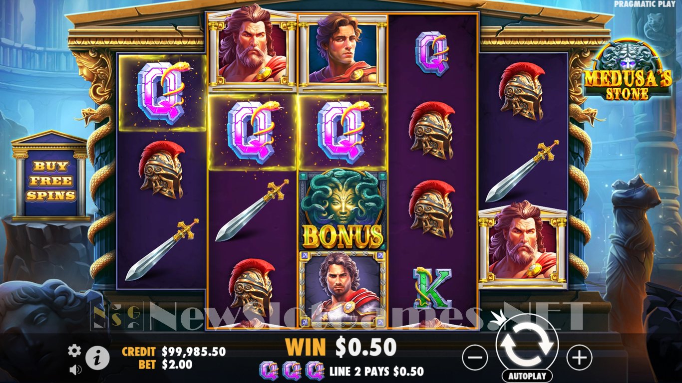 Medusas Stone Slot Slot Image in Demo - pic. 4