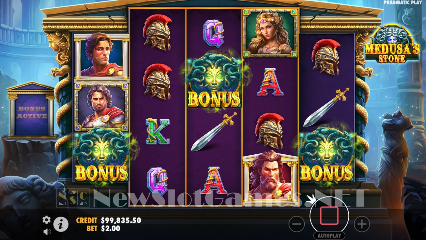 Medusas Stone Slot Slot Image in Demo - pic. 7