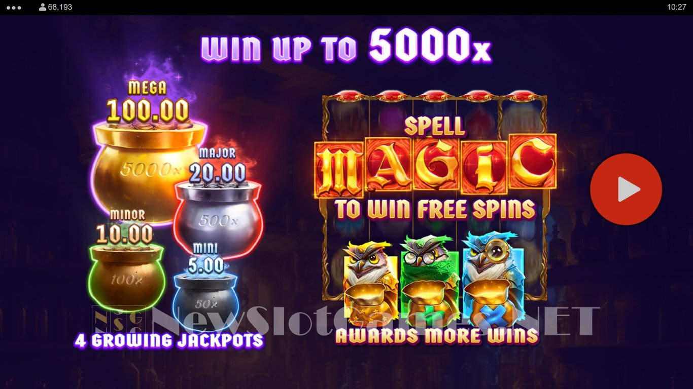 Mega Magic Spell Slot Demo Image