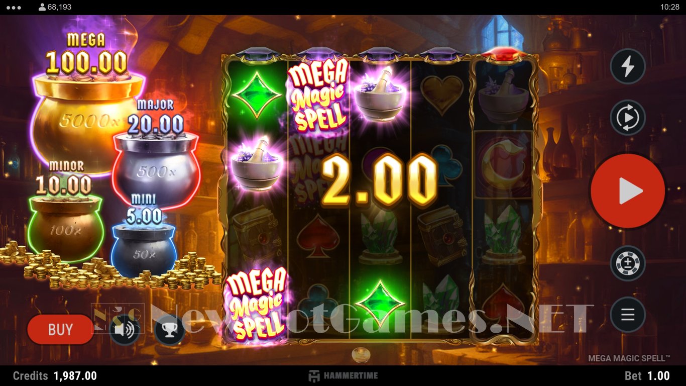 Mega Magic Spell Slot Slot Image in Demo - pic. 4