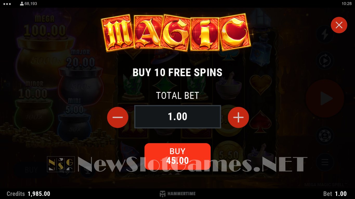 Mega Magic Spell Slot Slot Image in Demo - pic. 5