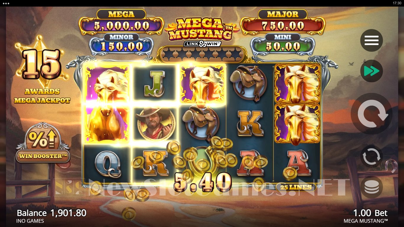 Mega Mustang Slot Slot Image in Demo - pic. 5