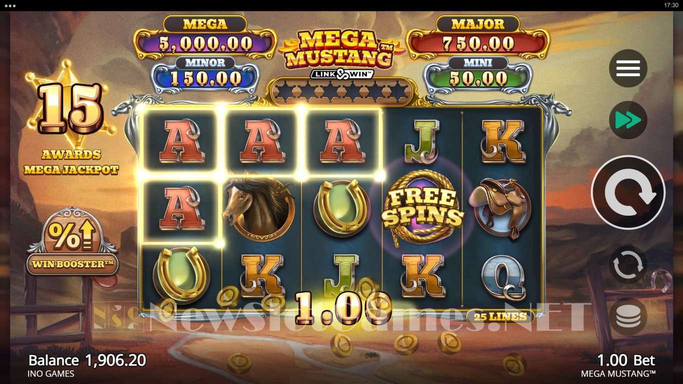 Mega Mustang Slot Slot Image in Demo - pic. 6