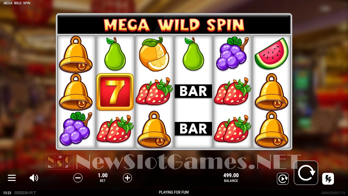 Mega Wild Spin Slot Slot Image in Demo - pic. 2