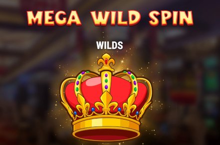 Mega Wild Spin Slot Logo