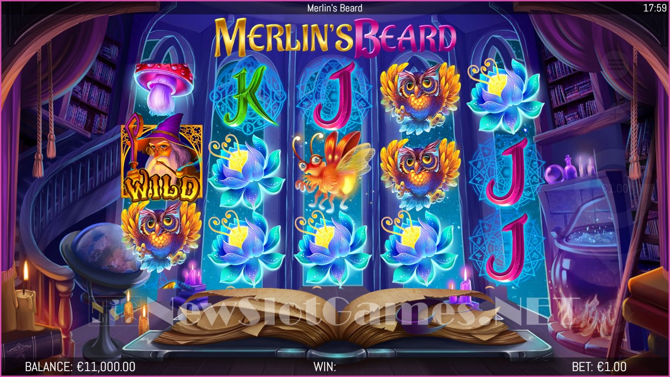 Merlins Beard Slot Demo Image