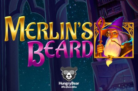 Merlins Beard Slot Logo