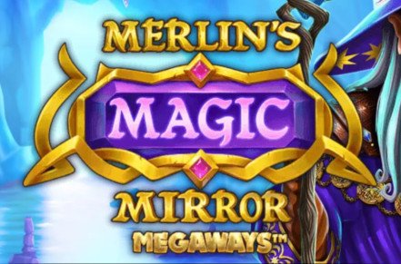 Merlins Magic Mirror Megaways Slot Logo