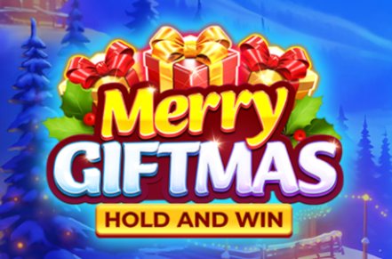 Merry Giftmas Slot Logo