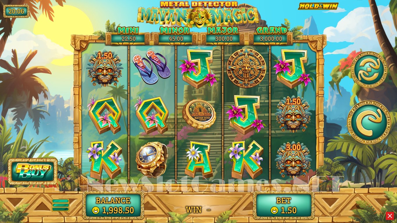 Metal Detector Mayan Magic Slot Slot Image in Demo - pic. 2