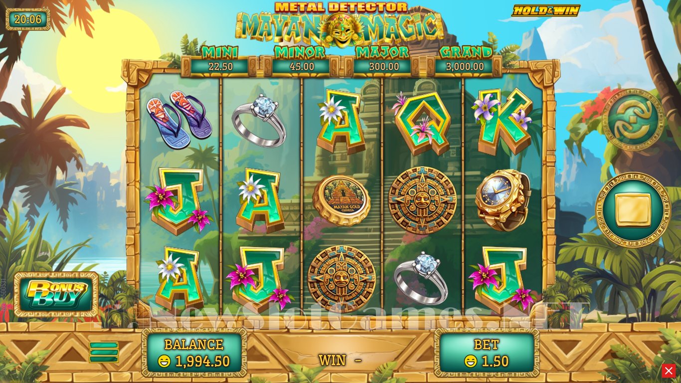 Metal Detector Mayan Magic Slot Slot Image in Demo - pic. 3