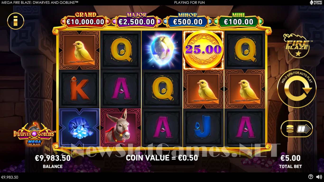 Mega Fire Blaze Dwarves And Goblins Slot Slot Image in Demo - pic. 4