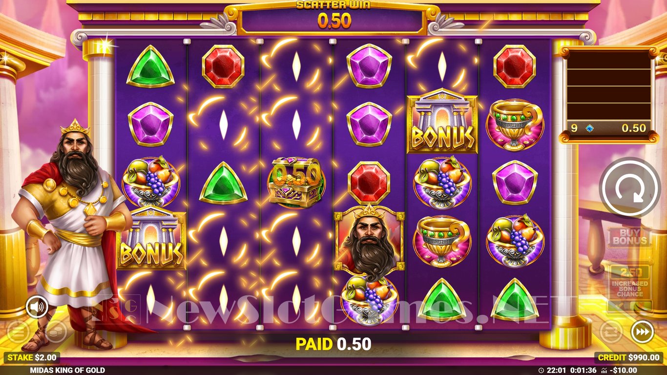 Midas King of Gold Slot Slot Image in Demo - pic. 4