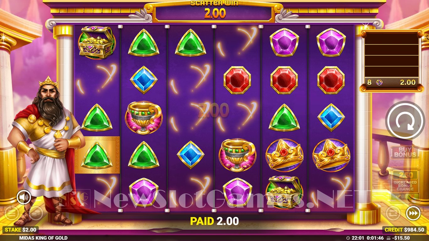 Midas King of Gold Slot Slot Image in Demo - pic. 5