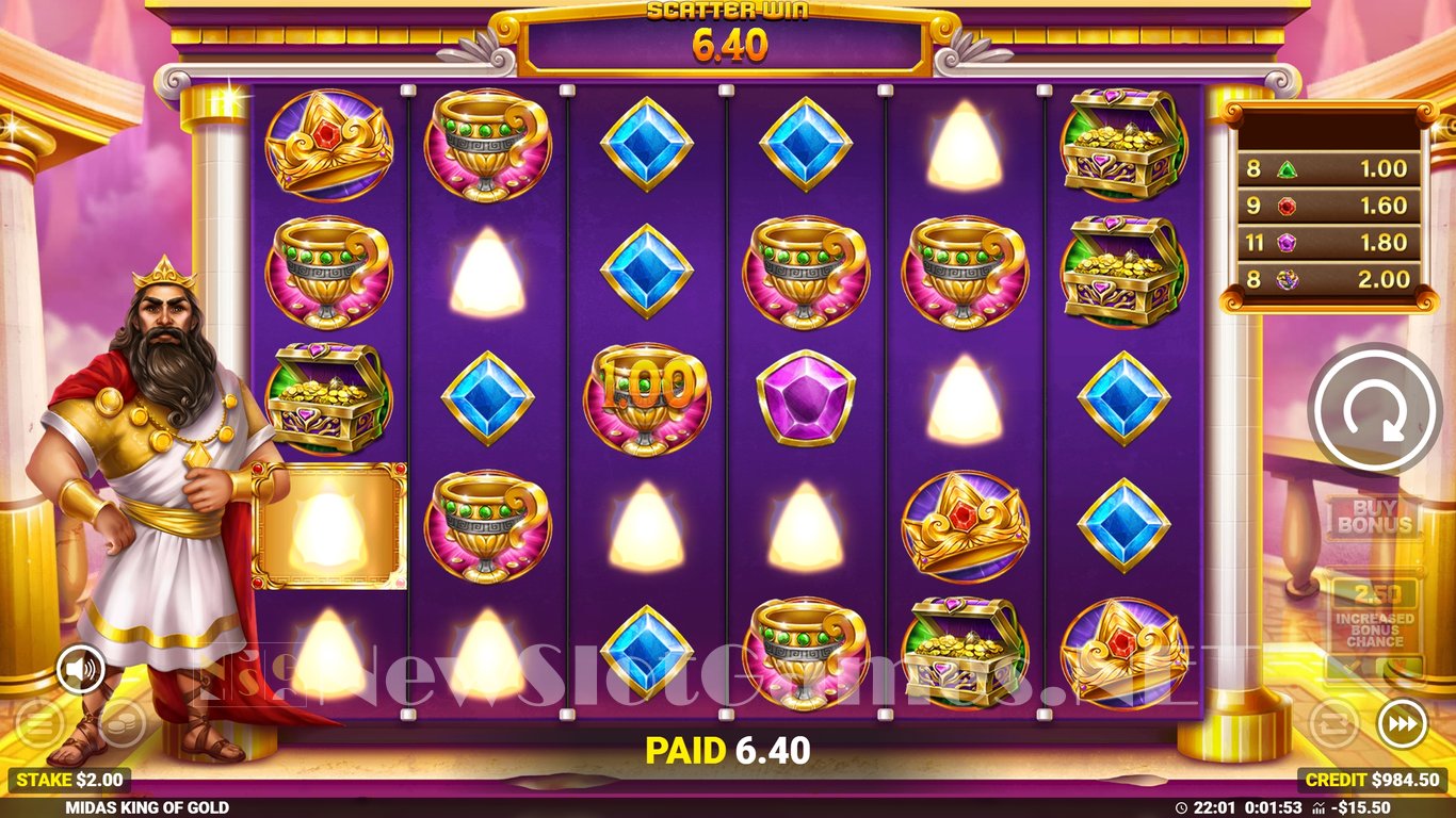 Midas King of Gold Slot Slot Image in Demo - pic. 6