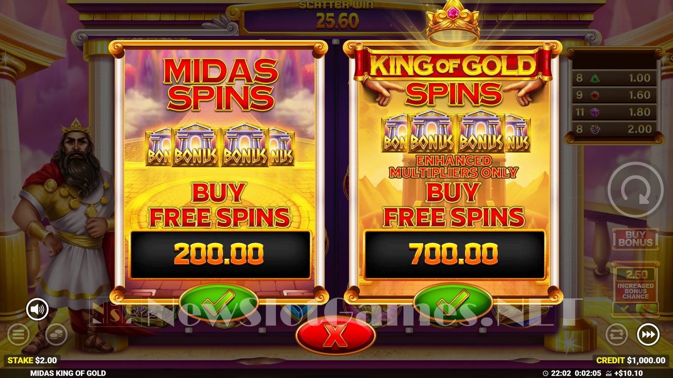 Midas King of Gold Slot Slot Image in Demo - pic. 7