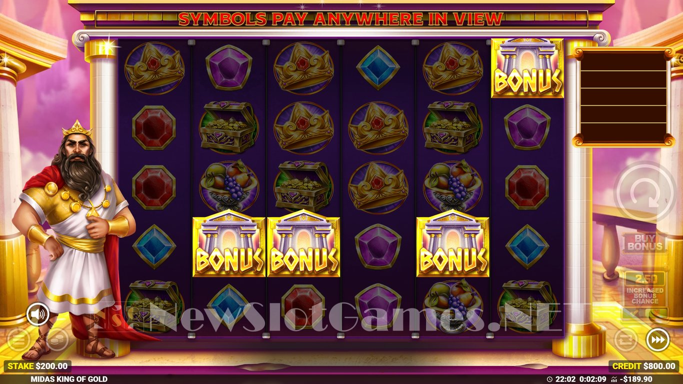 Midas King of Gold Slot Slot Image in Demo - pic. 8