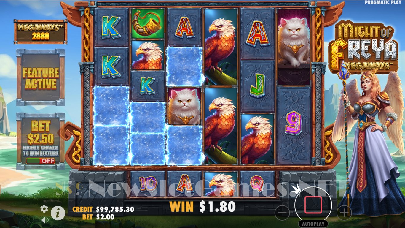 Might of Freya Megaways Slot Slot Image in Demo - pic. 8