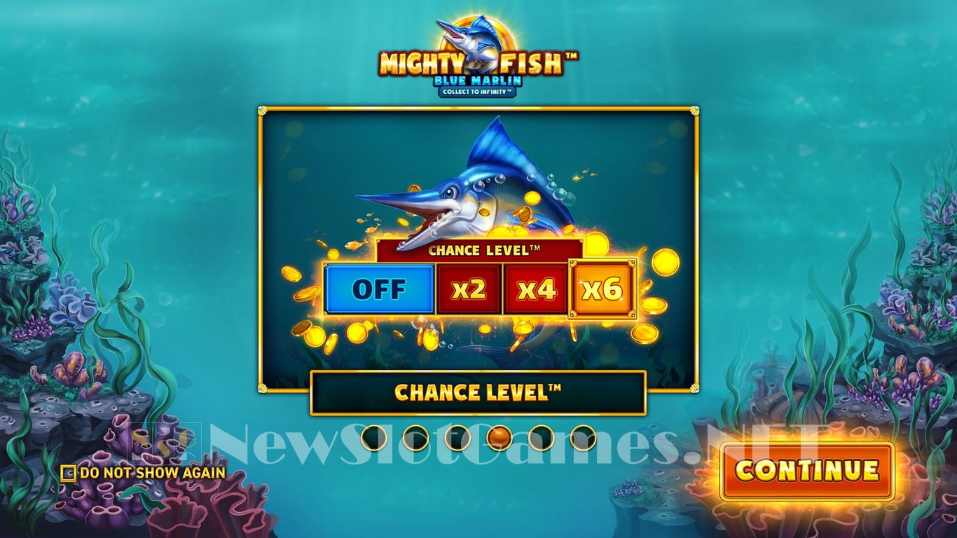 Mighty Fish Blue Marlin Slot Demo Image